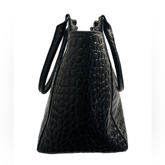 Kate Spade Bristol Drive Croc Elissa Bag in Black - Picture 9 of 9